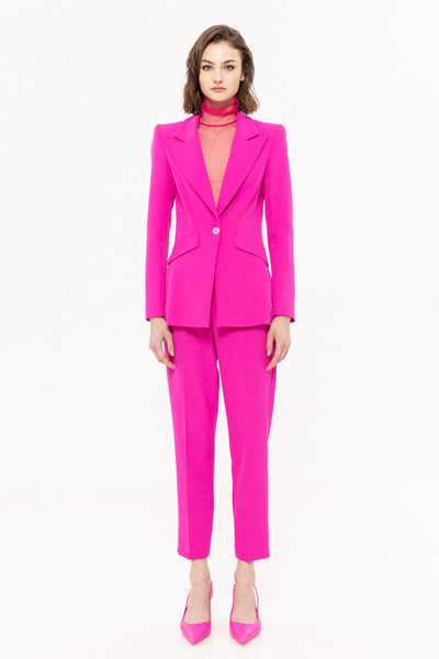 Vicky Fushia pant suit