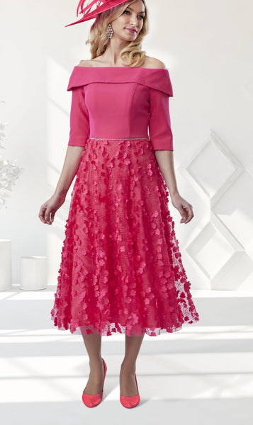 Rasp pink petals Dress