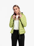 Lime Short  hooded Down