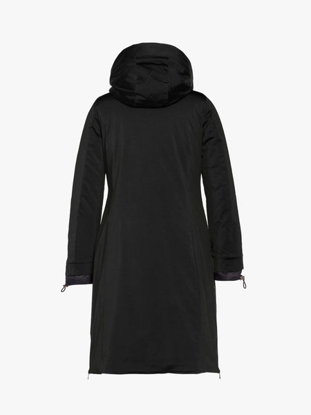 Black luxurious Rain Coat