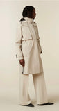 Stone rain parka