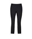 Black techno crop pants