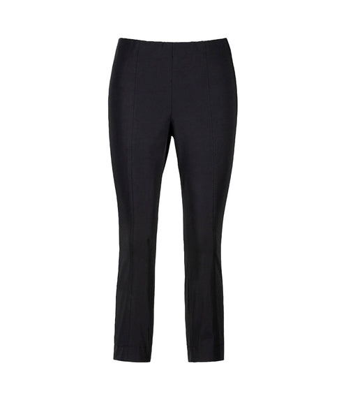 Black techno crop pants